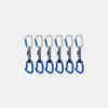 Dégaines rapides Crag Keylock 10 cm Indicator 6-Pack Dégaines rapides Crag Keylock 10 cm Indicator 6-Pack