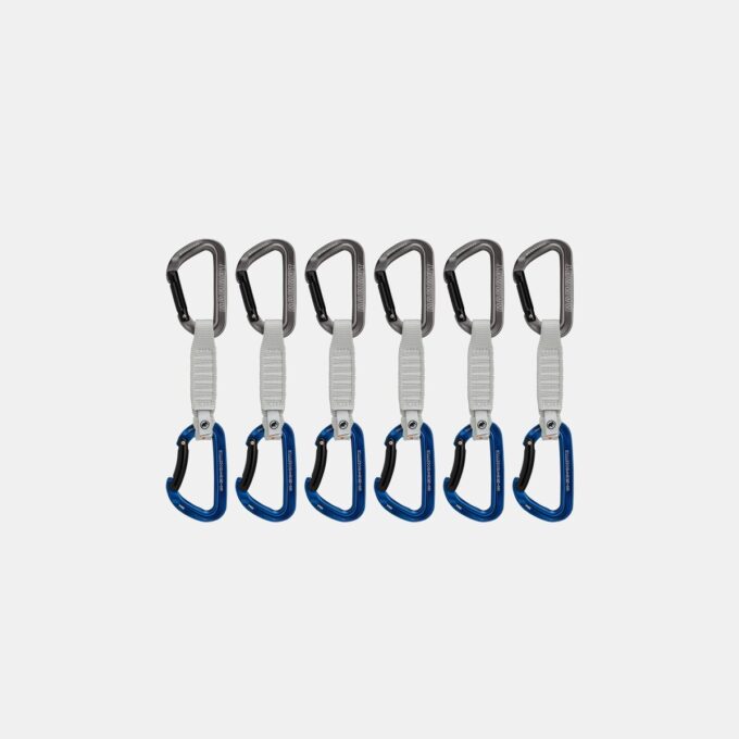 Dégaines rapides Workhorse Keylock 12 cm, lot de 6 Dégaines rapides Workhorse Keylock 12 cm, lot de 6
