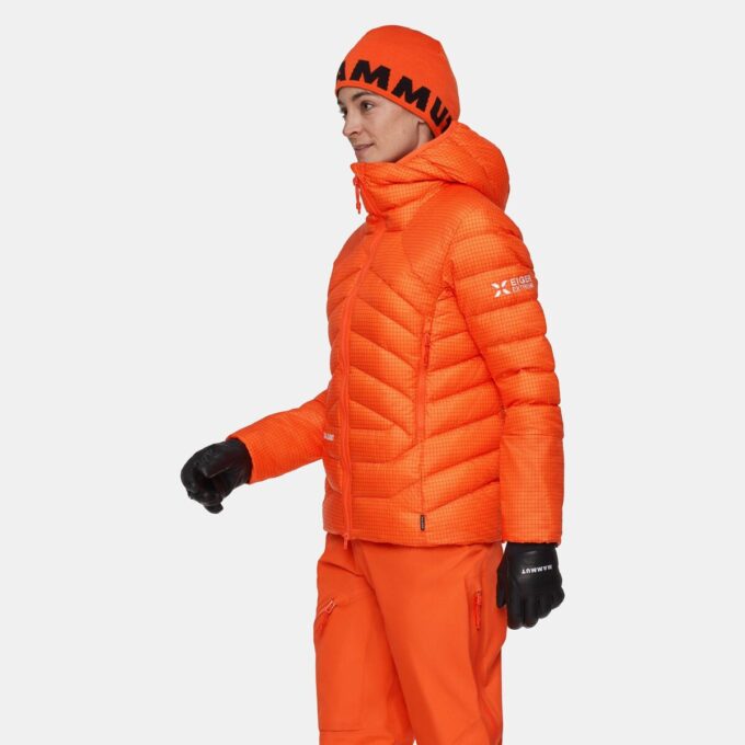 Doudoune légère à capuche Eiger Nordwand pour femme Doudoune légère à capuche Eiger Nordwand pour femme
