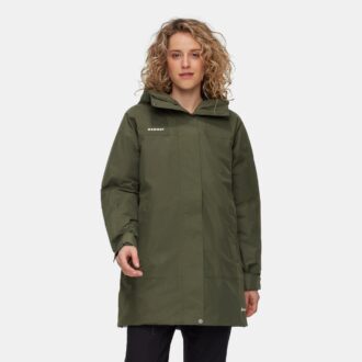 Parka à capuche thermique Treeline HS pour femmes