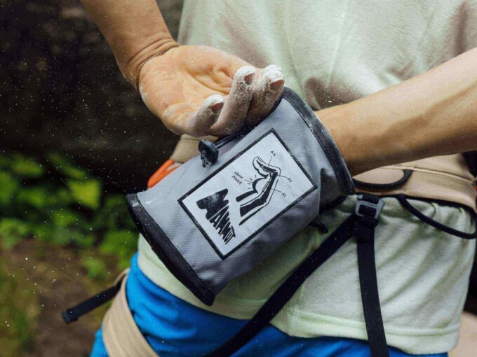 Sac à magnésie imprimé gym Sac à magnésie imprimé gym