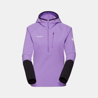 Sweat à capuche zippé Madris Light ML pour femme