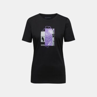 T-shirt Mammut Core pour femme, motif fleurs alpines T-shirt Mammut Core pour femme, motif fleurs alpines
