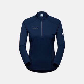 T-shirt à manches longues Aenergy FL  à demi-zip pour femmes